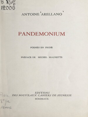 cover image of Pandemonium